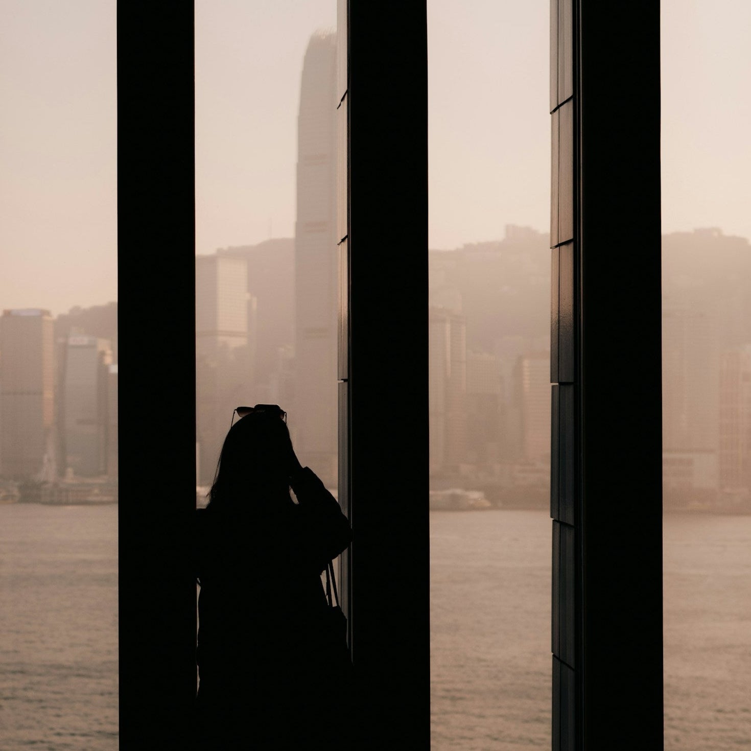 Woman in the shadows looking out to a city landscape surrounded by water. Paula Seagraves is a private investigator with over 25 years experience. Located in St. Louis, Missouri with services available worldwide.